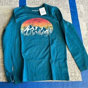 Crewcuts long sleeve Mountain T-shirt